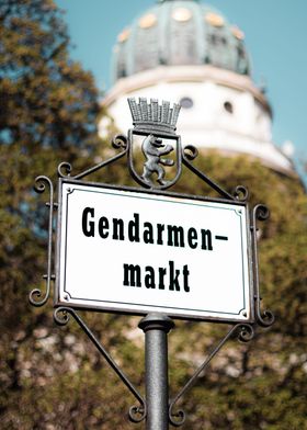 Gendarmenmarkt Sign