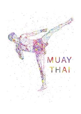 Man muay thai boxing 