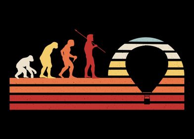 Retro Hot Air Balloon