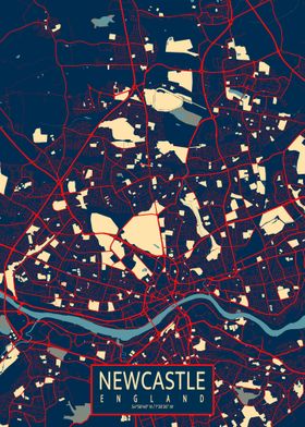 Newcastle City Map Hope