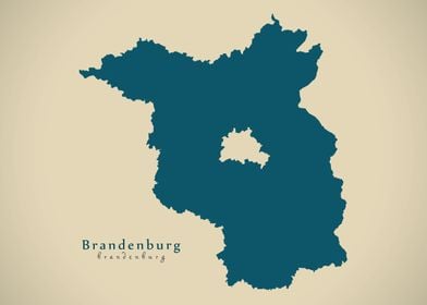 Brandenburg map