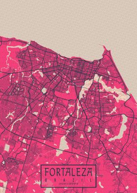 Fortaleza Map Blossom