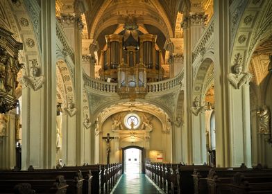 church The main lobby