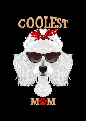 Coolest Dog Mom I Poodle