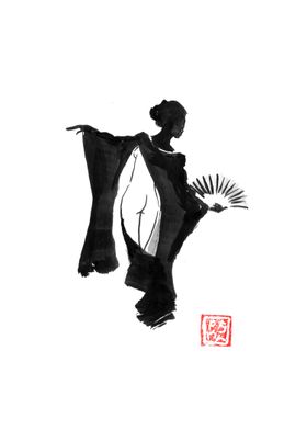 dancing geisha naked