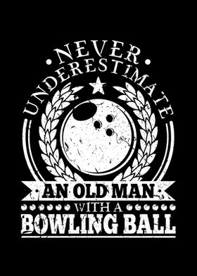 t shirt design split happens with bowling ball hitting pin bowling vintage  illustration Stock Vector