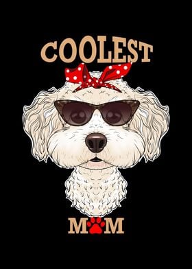 Dog Mom I Bichon Frise