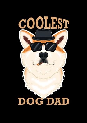  Dog Dad Akita Inu