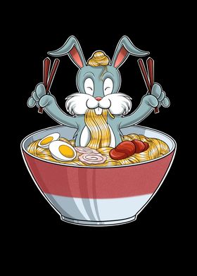 Kawaii Bunny Japan Ramen