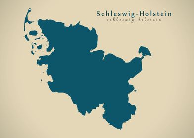 Schleswig Holstein map