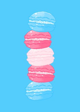 8Bit Trans Macaron Pile