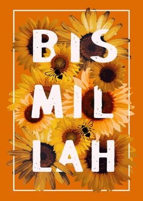 Sunflower Islamic typog