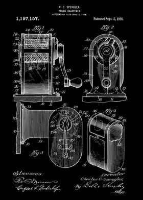 Pencil Sharpener Patent