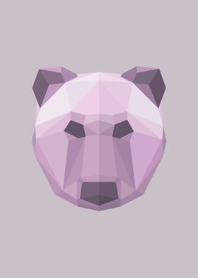 Low Poly Animal Bear 75