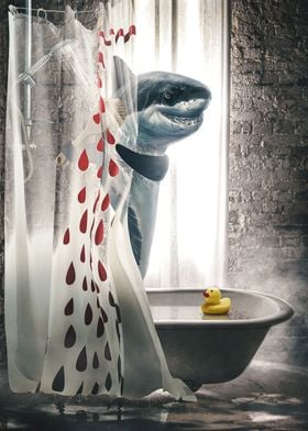 Shark in the Shower