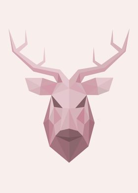 Low Poly Deer Color 86