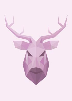 Low Poly Deer Color 80