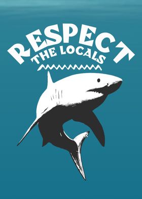 Respect Great White Shark