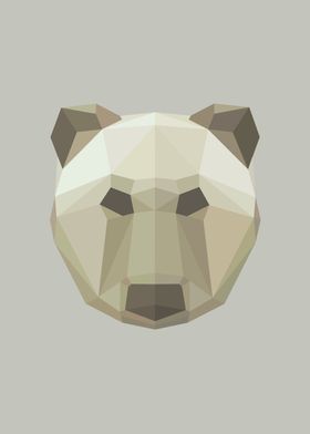 Low Poly Animal Bear 76