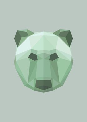 Low Poly Animal Bear 72