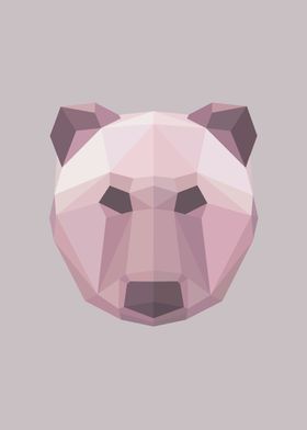 Low Poly Animal Bear 69