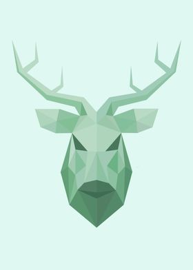 Low Poly Deer Color 84