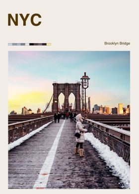 Brooklyn Bridge Minimalist