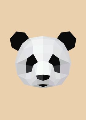 Low Poly Panda 132