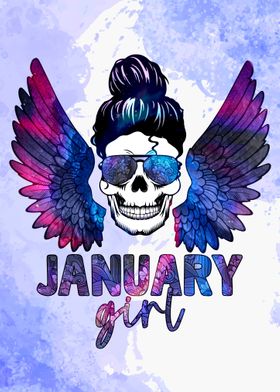 january girl galaxy