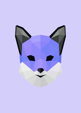 Low Poly Wolf 118