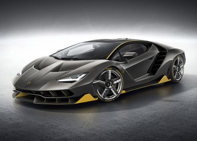 Lamborghini Centenario car' Poster by WorldTravel Displate Art | Displate