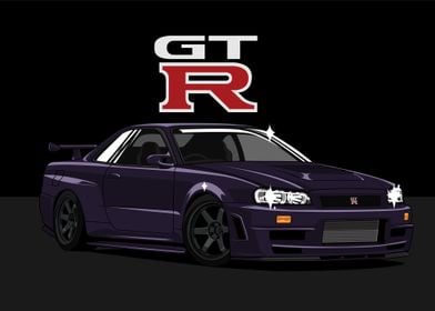 Gtr R34