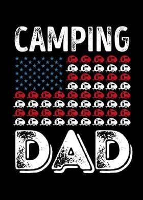 Camping Dad Caravan 4th of