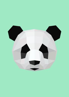 Low Poly Panda 136