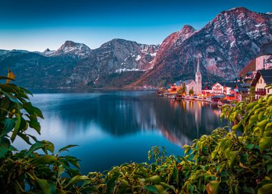 Blue Hour in Hallstatt