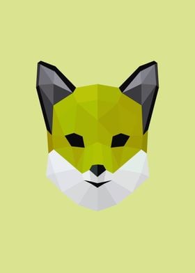 Low Poly Wolf 115