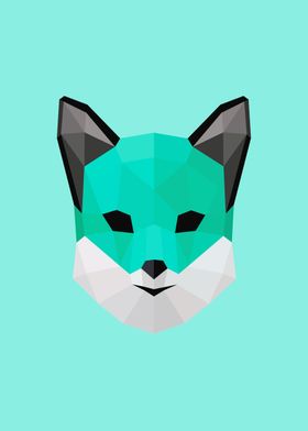 Low Poly Wolf 113