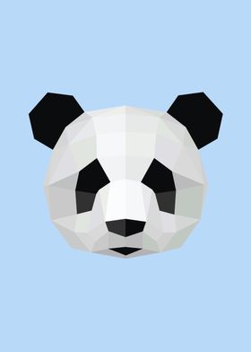 Low Poly Panda 134