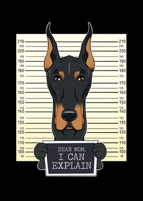 Doberman Dog Mom