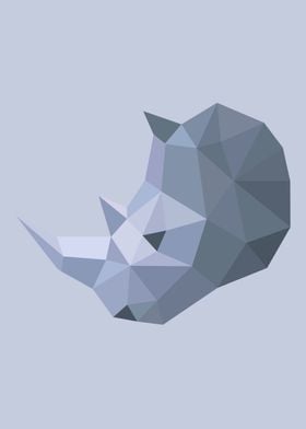 Low Poly Rhino 111