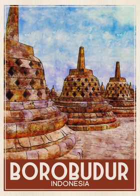 Travel Borobudur Indonesia