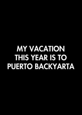 My Vacation This Year