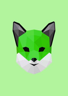 Low Poly Wolf 120