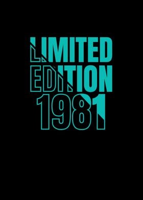 1981 Limited Edition 41th