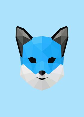 Low Poly Wolf 114