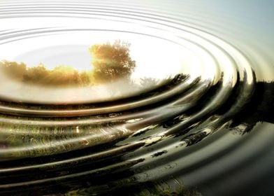 Water ripples