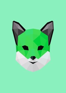 Low Poly Wolf 116