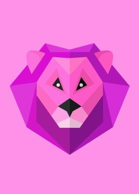 Low Poly Lion 148