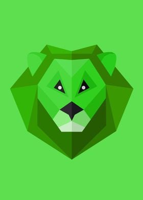 Low Poly Lion 144