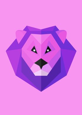 Low Poly Lion 147